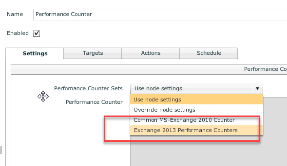 Performance Counter Sensor - Default Exchange Counters - panagenda kbase